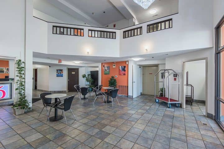 Lobby sitting area